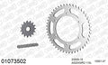 AFAM XS-ring Extra Reinforced Chain & Steel Sprocket Kit, 520 (OE Pitch) - Plain Steel 110 link XS-ring Extra Reinforced chain, 15T steel/47