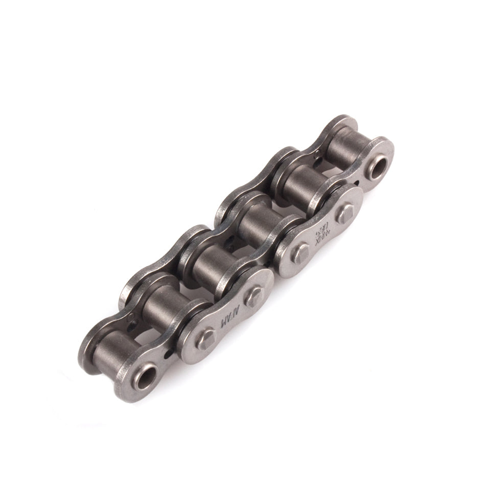 AFAM XS-ring Extra Reinforced Chain & Steel Sprocket Kit, 530 (OE Pitch) - Plain Steel 102 link XS-ring Extra Reinforced chain, 18T steel/48