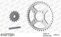 AFAM O-ring reinforced Chain & Steel Sprocket Kit, 630 (OE Pitch) - Plain Steel 88 link O-ring reinforced chain, 15T steel/41T Steel sprocke