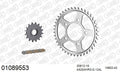 AFAM XS-ring Hyper reinforced Chain & Steel Sprocket Kit, 525 (OE Pitch) (01089553)