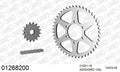 AFAM XS-ring Extra Reinforced Chain & Steel Sprocket Kit, 530 (OE Pitch) - Plain Steel 104 link XS-ring Extra Reinforced chain, 16T steel/45 – Yamaha XJ550 1981–1984 / Yamaha XJ550 S 1982–1984