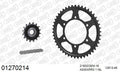AFAM XS-ring Extra Reinforced Chain & Rubber Damped Steel Sprocket Kit, 530 (OE Pitch) - Plain Steel 118 link XS-ring Extra Reinforced chain – Yamaha FZ6 S Fazer (600cc) 2004–2006 / Yamaha FZ6 S2 Fazer (600cc) 2007–2010
