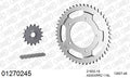 AFAM XS-ring Extra Reinforced Chain & Steel Sprocket Kit, 530 (OE Pitch) - Plain Steel 116 link XS-ring Extra Reinforced chain, 16T steel/48 – Yamaha YZF-R6 1999–2002