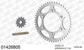 AFAM MX Racing GP Chain & Steel Sprocket Kit, 520 (OE Pitch) - Gold 114 link MX Racing GP chain, 13T steel/50T Steel sprockets – Suzuki RM250 1997–2008