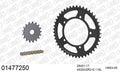 AFAM XS-ring super reinforced Chain & Steel Sprocket Kit, 525 (OE Pitch) - Gold 116 link XS-ring super reinforced chain, 17T steel/45T Steel – Suzuki GSX-R750 2006–2010