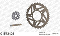AFAM XS-ring super reinforced Chain & Alu Sprocket Kit, 520 conversion - Gold 108 link XS-ring super reinforced chain, 15T steel/45T Alu spr