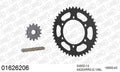 AFAM Xs-Ring Reinforced Plus Chain & Steel Sprocket Kit, 520 (OE Pitch) - Gold 106 link Xs-Ring Reinforced Plus chain, 14T steel/43T Steel s – Kawasaki Ninja 250 R 2008–2012