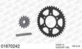 AFAM XS-ring Extra Reinforced Chain & Steel Sprocket Kit, 525 (OE Pitch) - Plain Steel 108 link XS-ring Extra Reinforced chain, 15T steel/40 – Kawasaki ZX-6R 1998–2001 / Kawasaki ZX-6R A1 2002