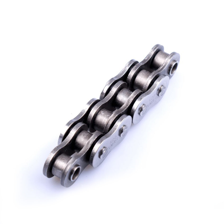 AFAM XS-ring Extra Reinforced Chain & Steel Sprocket Kit, 520 (OE Pitch) - Plain Steel 120 link XS-ring Extra Reinforced chain, 15T steel/46