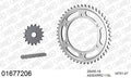 AFAM XS-ring Extra Reinforced Chain & Steel Sprocket Kit, 530 (OE Pitch) - Plain Steel 110 link XS-ring Extra Reinforced chain, 16T steel/47