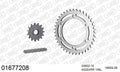 AFAM XS-ring Extra Reinforced Chain & Steel Sprocket Kit, 525 (OE Pitch) - Plain Steel 106 link XS-ring Extra Reinforced chain, 15T steel/39 – Kawasaki Zephyr 750 1995–1997