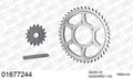 AFAM XS-ring Extra Reinforced Chain & Steel Sprocket Kit, 530 (OE Pitch) - Plain Steel 110 link XS-ring Extra Reinforced chain, 16T steel/44 – Kawasaki ZXR750J-M 1993–1995