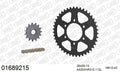 AFAM XS-ring Hyper reinforced Chain & Steel Sprocket Kit, 525 (OE Pitch) - Gold 112 link XS-ring Hyper reinforced chain, 15T steel/43T Steel – Kawasaki Z1000 2014–2020