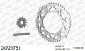 AFAM Xs-Ring Reinforced Plus Chain & Alu Sprocket Kit, 520 (OE Pitch) - Gold 112 link Xs-Ring Reinforced Plus chain, 13T steel/48T Alu sproc