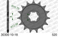 AFAM MX reinforced Chain & Alu Sprocket Kit, 520 (OE Pitch) - Gold 112 link MX reinforced chain, 13T steel/48T Alu sprockets – Kawasaki KDX200 1984–1985