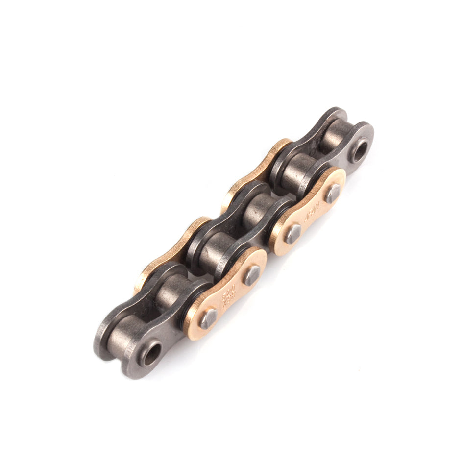 AFAM XS-ring super reinforced Chain & Alu Sprocket Kit, 520 conversion - Gold 110 link XS-ring super reinforced chain, 16T steel/43T Alu sprockets
