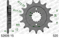 AFAM XS-ring Extra Reinforced Chain & Steel Sprocket Kit, 520 (OE Pitch) - Plain Steel 106 link XS-ring Extra Reinforced chain, 15T steel/38 – Ducati 750 Paso 1988
