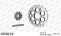 AFAM XS-ring Hyper reinforced Chain & Steel Sprocket Kit, 525 (OE Pitch) - Gold 98 link XS-ring Hyper reinforced chain, 15T steel/38T Steel