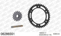 AFAM XS-ring super reinforced Chain & Steel Sprocket Kit, 525 (OE Pitch) - Gold 110 link XS-ring super reinforced chain, 17T steel/42T Steel – Husqvarna Nuda 900 / R 2012–2013