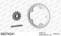 AFAM XS-ring super reinforced Chain & Steel Sprocket Kit, 525 (OE Pitch) – MV Agusta F3 675 2013–2018