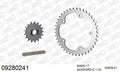 AFAM XS-ring super reinforced Chain & Steel Sprocket Kit, 525 (OE Pitch) – MV Agusta F3 800 2013–2016