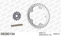 AFAM XS-ring Hyper reinforced Chain & Steel Sprocket Kit, 525 (OE Pitch) – MV Agusta 1090 Brutale 2012–2016