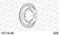 AFAM Rear Sprocket, 428 (OE Pitch), Steel - 46T (orig size) (10110-46)