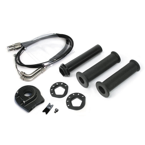 Active Fast Action Throttle Kit - Type Evo 2 - Body Black - 2 Alternative Diameter Pulleys 44,46mm