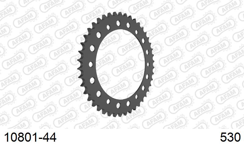 AFAM Rear Sprocket, 530 (OE Pitch), Steel - 44T (orig size) – Honda CB1000R 2009–2016