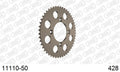 AFAM Rear Sprocket, 428 (OE Pitch), Alu - 50T (orig size) – Honda CRF 100 F 4,5,6,7,8,9,A,B,C,D 2004–2013 / Honda XR 100 R F,G,H,J,K,L,M,N,P,R,S,T,V,W,X,Y,1,2,3 1985–2003