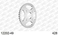 AFAM Rear Sprocket, 428 (OE Pitch), Steel - 49T, 120 links reqd (12202-49)