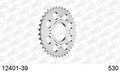 AFAM Rear Sprocket, 530 (OE Pitch), Steel - 39T (orig size) (12401-39)
