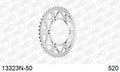 AFAM Rear Sprocket, 520 (OE Pitch), Alu - 50T (orig size) (13323N-50)