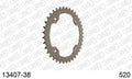 AFAM Rear Sprocket, 520 (OE Pitch), Alu - 38T (orig size) – Yamaha YFZ450 ATV 2003–2026