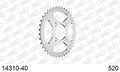 AFAM Rear Sprocket, 520 (OE Pitch), Steel - 40T (orig size) (14310-40)