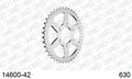 AFAM Rear Sprocket, 630 (OE Pitch), Steel - 42T (orig size)