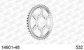 AFAM Rear Sprocket, 532 conversion, Steel - 48T (orig size) – Suzuki GSX-R1100 1989–1996