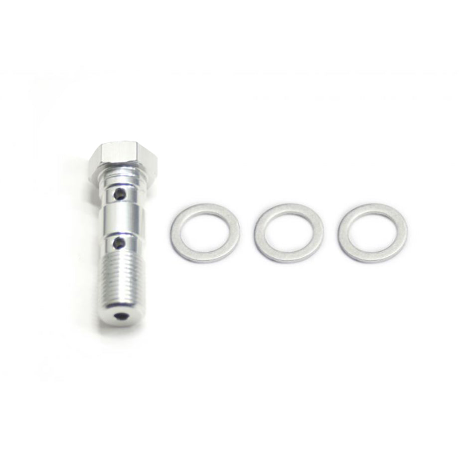 Galespeed Double Banjo Bolt - Stainless Steel - M10xP1.00mm (For use with Galespeed Master Cylinders)