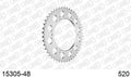 AFAM Rear Sprocket, 520 (OE Pitch), Alu - 48T (orig size) – Suzuki PE175 1982–1984