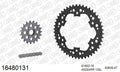 AFAM XS-ring Extra Reinforced Chain & Steel Sprocket Kit, 525 (OE Pitch) - Plain Steel 120 link XS-ring Extra Reinforced chain, 19T steel/47