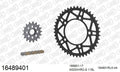 AFAM XS-ring Hyper reinforced Chain & Racing Superlight Steel Sprocket Kit, 520 conversion - Gold 118 link XS-ring Hyper reinforced chain, 1 – BMW S1000RR 2010–2011