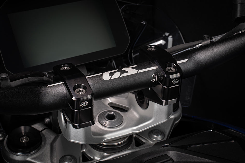 Gilles 2 Position Fixed Riser Kit – BMW R1300GS 2023–2026 / BMW R1300GS Adventure 2024–2026