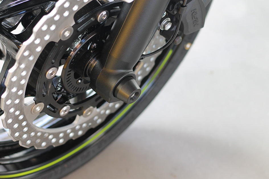 MG Biketec Teflon Fork Protector Set Incl. Bolts, Black