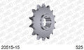 AFAM Front Sprocket, 525 (OE Pitch), Steel - 15T (orig size) (20515-15)