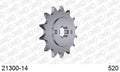 AFAM Front Sprocket, 520 (OE Pitch), Steel - 14T (orig size) (21300-14)