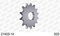 AFAM Front Sprocket, 520 (OE Pitch), Steel - 14T (orig size) – Yamaha YFZ450 ATV 2009–2026