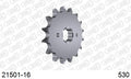 AFAM Front Sprocket, 530 (OE Pitch), Steel - 16T (orig size) (21501-16)