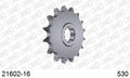 AFAM Front Sprocket, 530 (OE Pitch), Steel - 16T (orig size) (21602-16)
