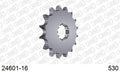 AFAM Front Sprocket, 530 (OE Pitch), Steel - 16T, 116 links reqd