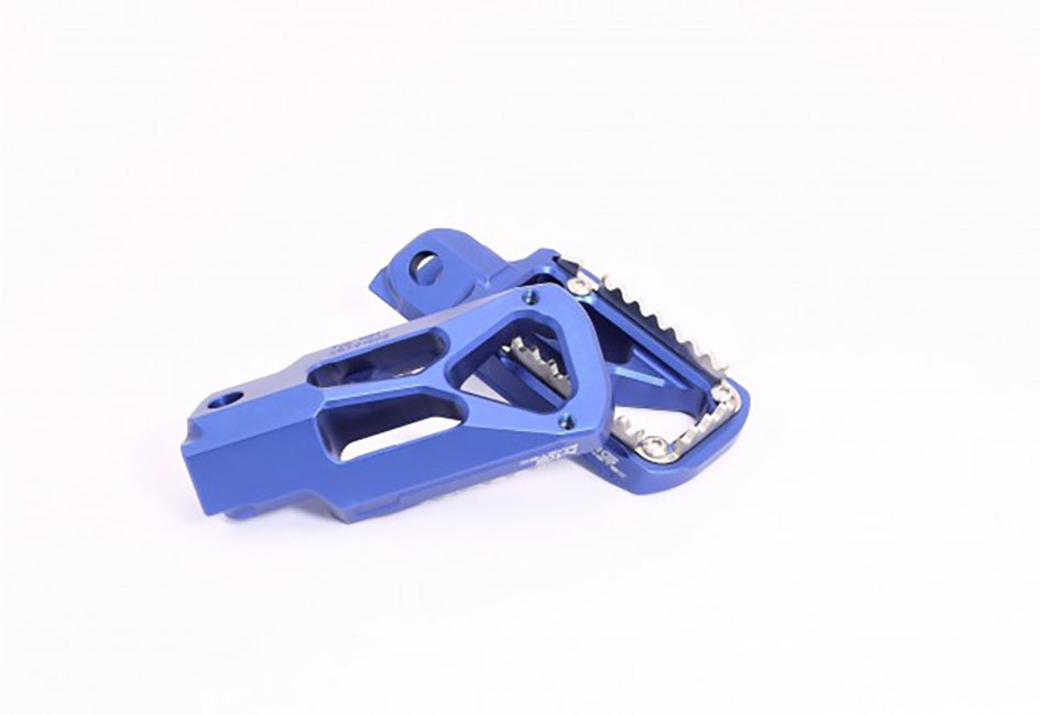 MG Biketec Enduro / SM foot peg set incl. stainless inserts & sliders (2620-653014)